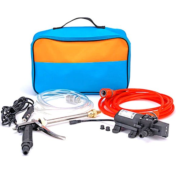 WasherJet PRO Portable Pressure Washer & Soap Dispenser CLEANS CAR FLOOR WINDOWS - Picture 3 of 15